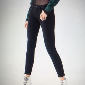 Urban Outfitters black mid-rise ankle skinny jeans